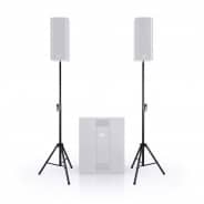 LD Systems Speaker Stand Kit with Bag and Cables (DAVE8SET2)