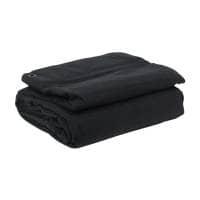 LEDJ Black Heavy Duty Serge Drapes - Extension for LEDJ Star Cloths (8 x 4m) 