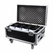 LEDJ Rapid QB1 Charge Flight Case - Fits 8 Uplighters