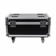 LEDJ Rapid QB1 Charge Flight Case - Fits 8 Uplighters