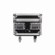 LEDJ Rapid QB1 Charge Flight Case - Fits 8 Uplighters