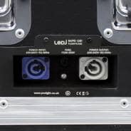 LEDJ Rapid QB1 Charge Flight Case - Fits 8 Uplighters