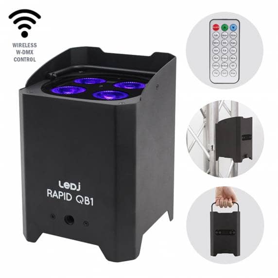 LEDJ Rapid QB1 HEX IP Outdoor lighting
