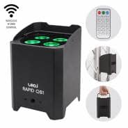 LEDJ Rapid QB1 RGBA IP Outdoor Lighting