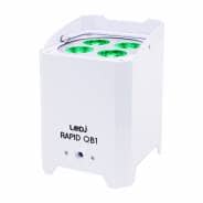 LEDJ Rapid QB1 RGBA IP (White Housing) Outdoor Lighting