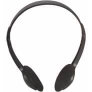 Lightweight Education Headphones - 3.5mm Mini Jack - 0.8m Straight Cable