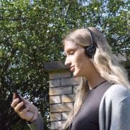 Lightweight Stereo Headphones with 1.2m Lead