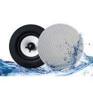Lithe Audio 6.5" 2-Way Passive IP44 Waterproof Ceiling Speakers (Pair)
