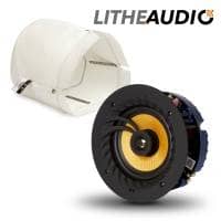 Lithe Audio 6.5" Bluetooth Ceiling Speaker + Fire Hood Bundle (Single)