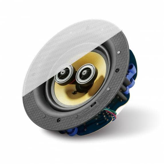 Lithe Audio 6.5" Stereo Ceiling Speaker, 60W RMS, 8+8 Ohms