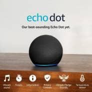 Lithe Audio Bathroom Bluetooth Ceiling Speakers (Pair) + Echo Dot 5th Gen