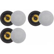 Lithe Audio Bluetooth Wireless Ceiling Speakers x 6 (3x Masters & 3x Slaves)