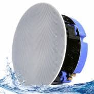 Lithe Audio Water-Resistant IP44 WiFi Bathroom Ceiling Speaker (Single)