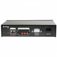 Low Profile Background Music System with Bluetooth & FM Radio - 4x Satellite Speakers