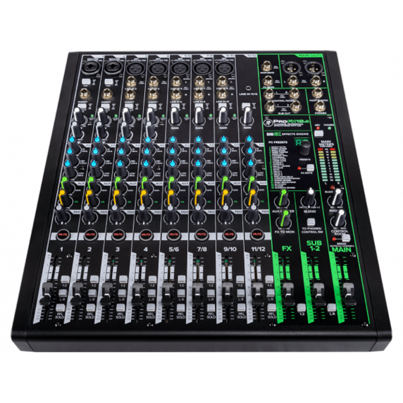 Mackie ProFX12v3 - 12 Channel Effects USB Mixer
