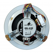 Monacor EDL-620 6" 100V Line Ceiling Speaker - 20W