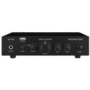 Monacor SA-100 Compact Stereo Amplifier with USB, 50W