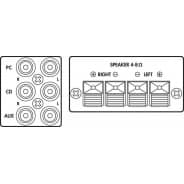 Monacor SA-100 Compact Stereo Amplifier with USB, 50W