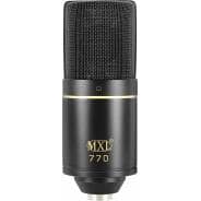 MXL 770 Small-Diaphragm Condenser Microphone, Black