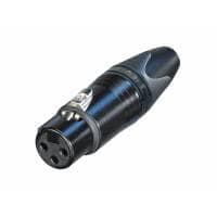 Neutrik NC3FXX-BAG 3 Pole Female XLR Socket Connector Plug