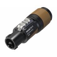 Neutrik NL2FXX-W-S (Was NL2FX) 2 Pole SpeakOn Connector Plug