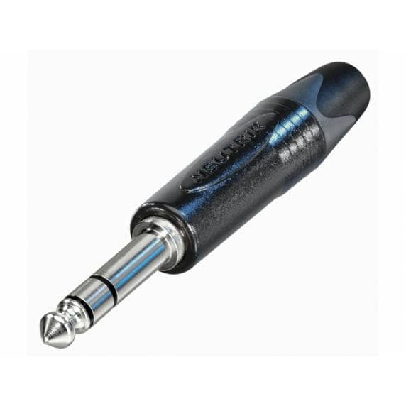 Neutrik NP3X-BAG Heavy Duty 6.35mm Stereo Jack Plug - Black 
