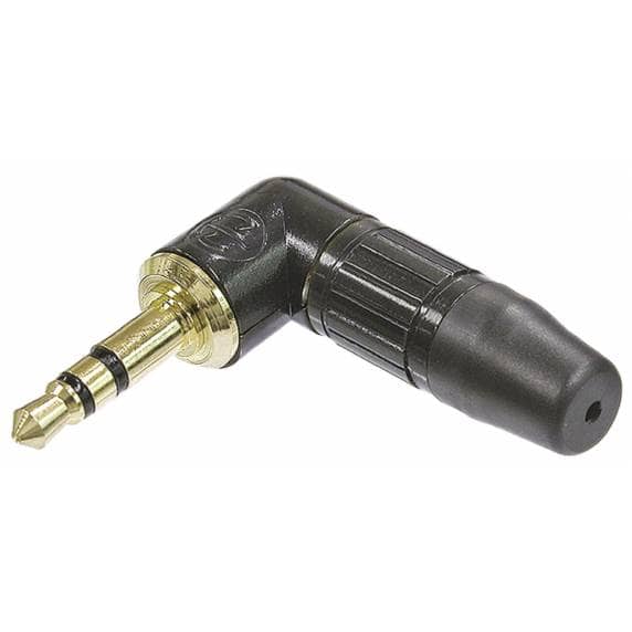 Neutrik NTP3RC-B Right Angled 3.5mm Metal Stereo Jack Plug