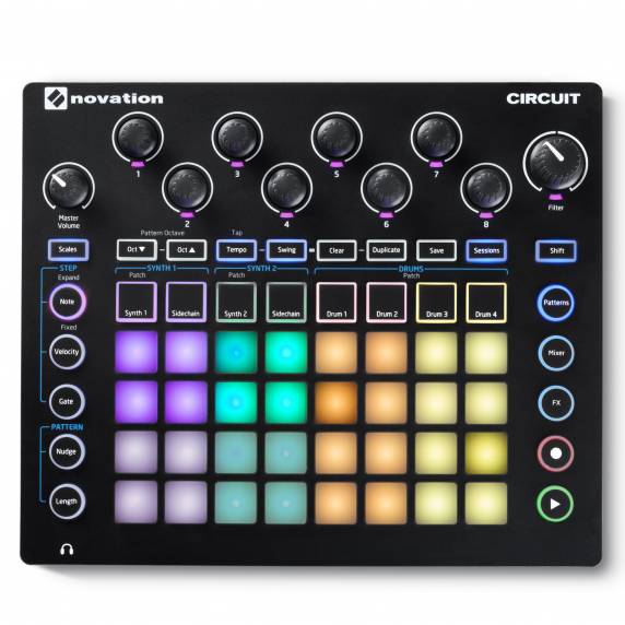 Novation Circuit Standalone Grid Based Groove Box