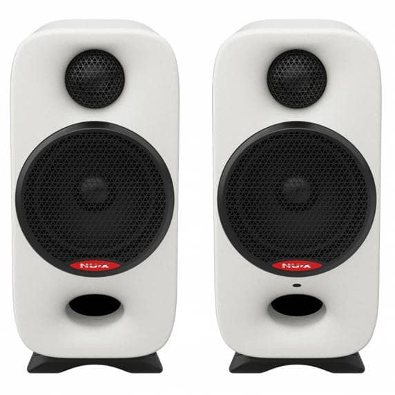NUX Axon 3 Super-Compact Nearfield Studio Monitors - White