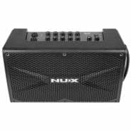 NUX Busking 200FR Portable PA System with B-5RC Wireless Guitar System