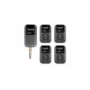 NUX C-7X4 Stereo Wireless In-Ear Monitor System - 1 Transmitter & 4 Receivers 