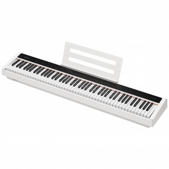 NUX NPK-200 Portable Digital Piano — Triple-Sensor Hammer Action, 30 Tones, White