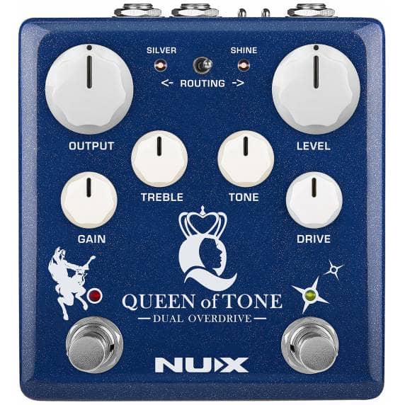 NUX Queen of Tone - Dual Stacked Overdrive Pedal 