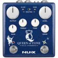 NUX Queen of Tone - Dual Stacked Overdrive Pedal 