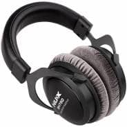 NUX SH750 Studio Monitor Headphones — 50mm Drivers, Closed-Back