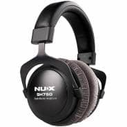 NUX SH750 Studio Monitor Headphones — 50mm Drivers, Closed-Back