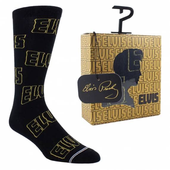Perri's Licensed Sock Gift Box - Elvis