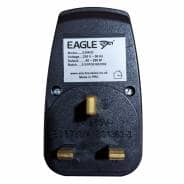Plug in Dimmer 13A Adjustable Light Control Switch (Black)