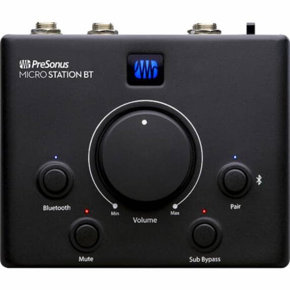 Presonus MicroStation BT - 2.1 Monitor Controller w/ Bluetooth & Subwoofer Output