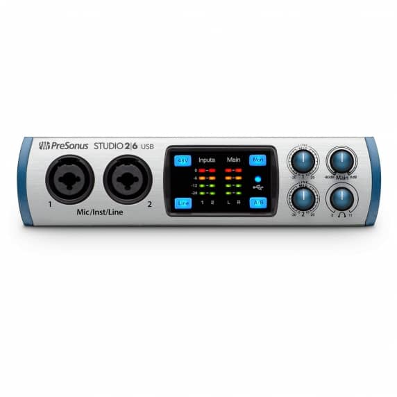 Presonus Studio 26 USB 2.0 Audio Interface