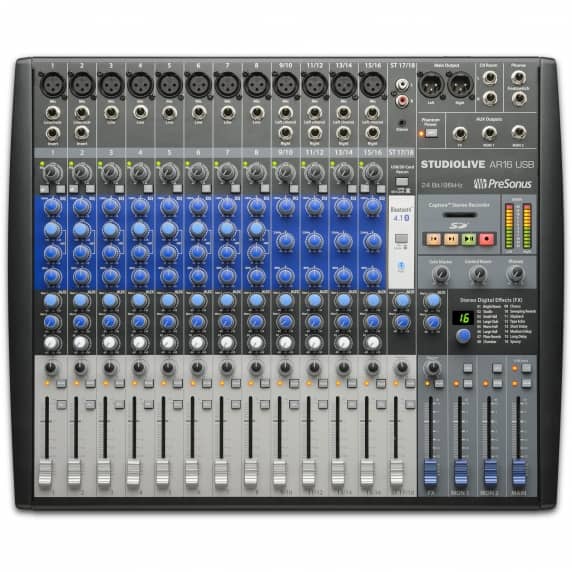 PreSonus StudioLive AR16 18-Channel USB Mixer