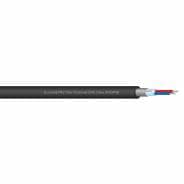 Pro Series 1-Pair Screened DMX Cable - 100m Drum Black