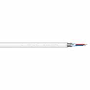 Pro Series 1-Pair Screened DMX Cable - 100m Drum White