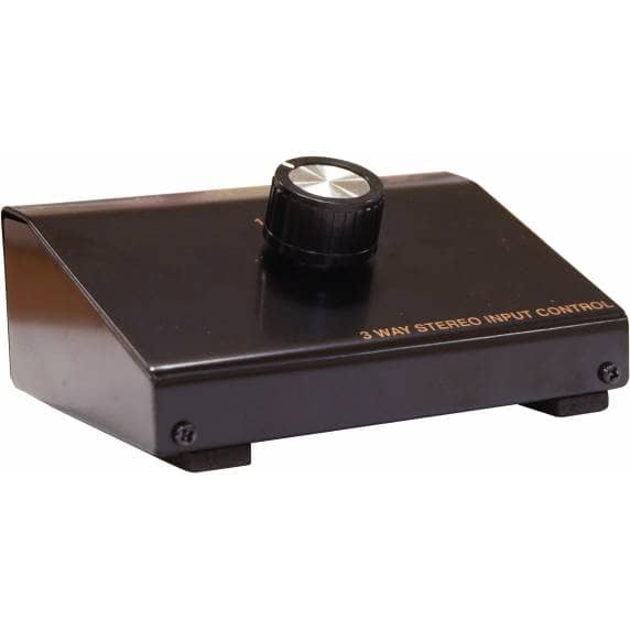 3 Way Stereo Audio Source Selector