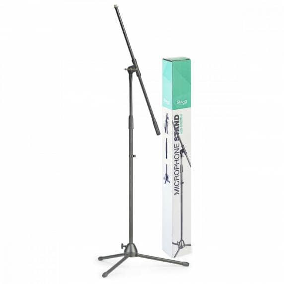 Stagg MIS-0822BK Microphone Boom Stand, Black