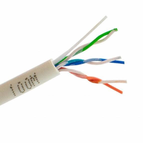 20m BT Telephone Cable Wire 3 Pair 6 Core White Phone Cable