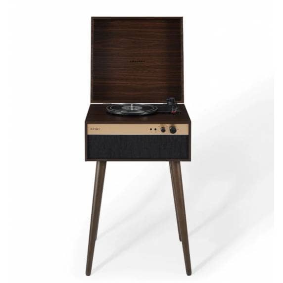 Crosley Jasper Table-Style Turntable with Bluetooth, Walnut 