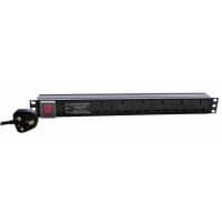 Eagle 19" 6 Way Mains & Surge - 1U Rackmount Power Distribution Unit