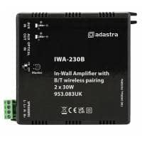 Adastra IWA230B 2x30W In-Wall Stereo Amplifier with Bluetooth