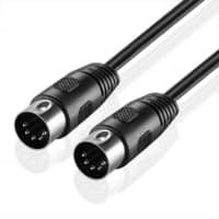 Inta Audio Black MIDI Cable 6M